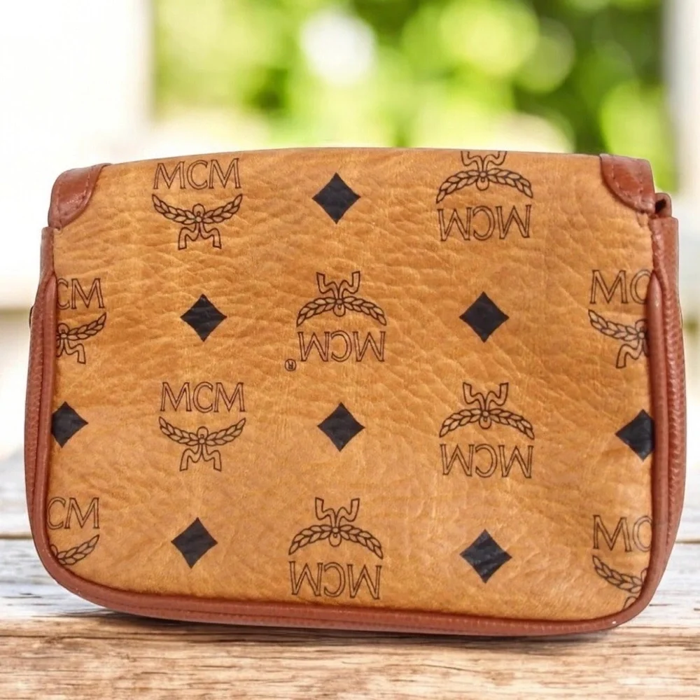 MCM Visettos Leather Pouch- Germany 😍🔥